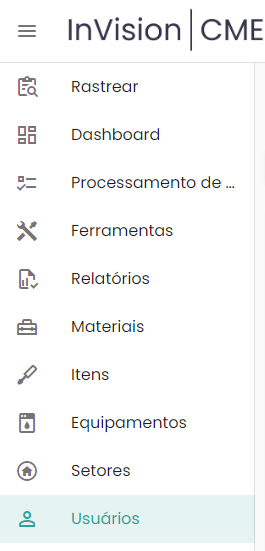 Figura 3 – Barra lateral